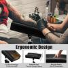 Tattoo Tripod Stand, Heavy Duty Tattoo Armrest Tripod Stand Foldable Leather Sponge Pad Tattoo Arm Leg Rest Cushion Stand Holder with 75-100cm Adjustable Height for Beauty Salon Tattoo Studio view 4