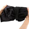 greatremy 2PCS Silky Satin Hair Bonnet Long Bonnet for Women Dreadlocks,Braids,Locs,Curly,Long Hair Cap for Sleeping Black Breathable Sleep Cap view 3