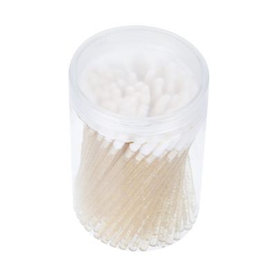 Beaupretty 100pcs Disposable Lip Brush Applicators for Makeup Portable Lipstick Wands Soft Bristles for Home and Professional Use