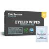 TearRestore Tea Tree HylaWipe Eyelid Wipes - 30 Count | Hydrating Eye Lid Cleanser | Blepharitis Treatment for Eyelids | Eye Lid Cleansing Wipes | Eyes Wipe for Dry, Red, Itchy, And Irritated Eyes view 1