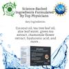 TearRestore Tea Tree HylaWipe Eyelid Wipes - 30 Count | Hydrating Eye Lid Cleanser | Blepharitis Treatment for Eyelids | Eye Lid Cleansing Wipes | Eyes Wipe for Dry, Red, Itchy, And Irritated Eyes view 4