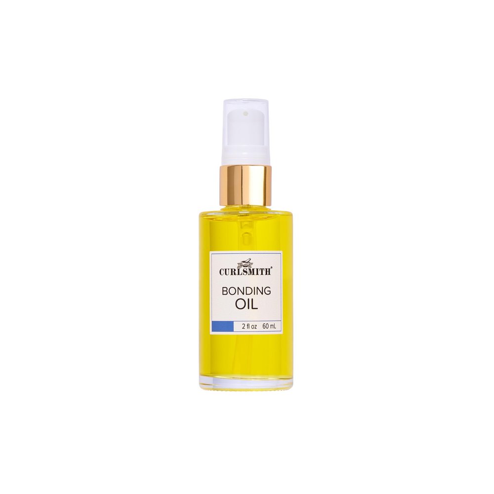 CURLSMITH Bonding Oil, Lightweight Finishing Oil, For All Hair Types Including Dry & Damaged (60ml/2 fl oz)