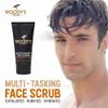 Woody's Multi-Tasking Face Scrub, Hydrating Cleanser and Exfoliant for Men, 5 Fl Oz view 3