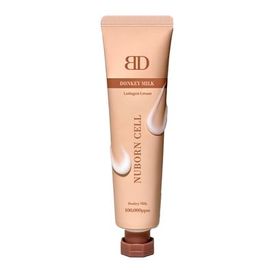 BLANC DUBU Nuborn Cell Donkey Milk Collagen Cream | Instant glow with 10% Donkey Milk | Type 1 Collagen for Visibly Smooth and Dewy Skin | All Skin Types 65ml (2.19 fl oz)