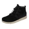oiangi Women's Sport Shoes Lace-Up Wild Round Toe Retro Flock Solid Color Casual Sneakers Comfortable Casual Walking Shoes view 1