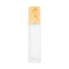 10ml Essential Oil Roller Bottles High-grade Frosted Glass Roller Bottles with Stainless Steel Roller Balls,Wood Grain Lid, for Essential Oil Cosmetic Sample (10 Pcs) view 3