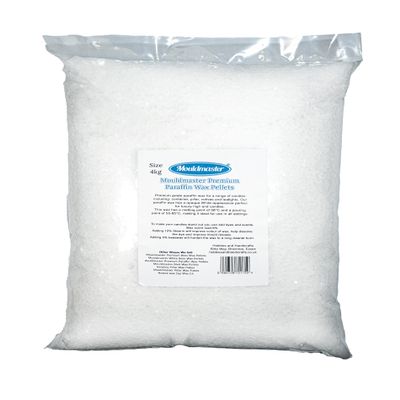 Mouldmaster Premium Paraffin Wax Pellets 4Kg, Translucent