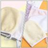 6Pcs Microfiber Makeup Remover Cloth Gloves Facial Cleansing Pads for Facial Exfoliating Cleansing Makeup Removal (Random Color) view 3