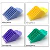 8PCS Professional Hair Clipper Guide Combs, Colorful Limit Comb Set Hair Cutting Guide Replace Comb for standard hair clipper view 3