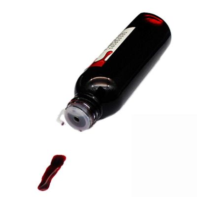 Ochine Halloween Fake Blood Realistic Costume Props Artificial Blood Gel Bottle Horror Fancy Dress Up Cosplay Party Costume Body Paint Toy Makeup Tool Scary Halloween Decorations