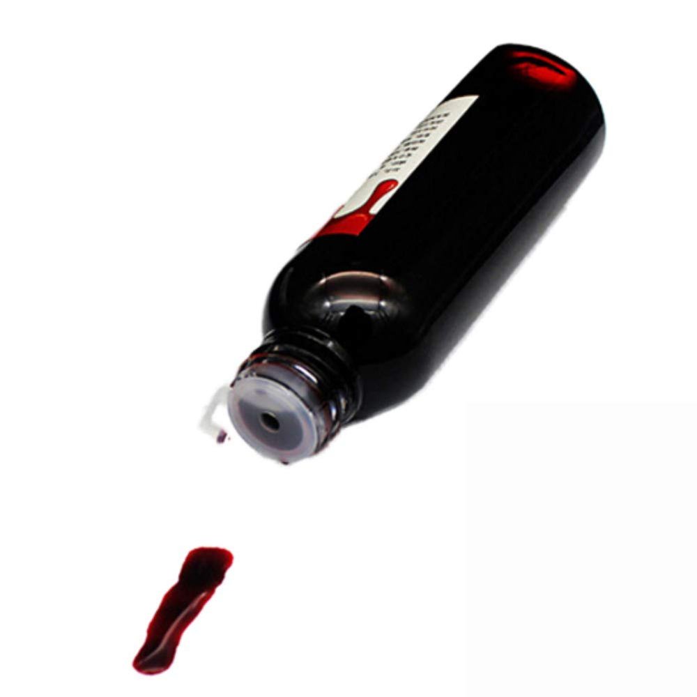 Ochine Halloween Fake Blood Realistic Costume Props Artificial Blood Gel Bottle Horror Fancy Dress Up Cosplay Party Costume Body Paint Toy Makeup Tool Scary Halloween Decorations