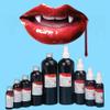 Ochine Halloween Fake Blood Realistic Costume Props Artificial Blood Gel Bottle Horror Fancy Dress Up Cosplay Party Costume Body Paint Toy Makeup Tool Scary Halloween Decorations view 2