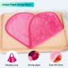Makeup Remover Cloth Cleansing Towel - Chemical Free - Move Makeup Instantly with Just Water (3 Rosy) view 4