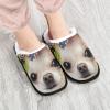 Umidedor Chihuahua Dog Butterfly Mens Slippers, Soft Memory Foam Non-Slip Indoor House Slippers Home Shoes for Bedroom Hotel Travel Spa view 4