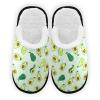 Umidedor Cute Avocados Mens Slippers, Soft Memory Foam Non-Slip Indoor House Slippers Home Shoes for Bedroom Hotel Travel Spa view 1