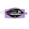 BUBM Travel Storage Bag Compatible with Dyson Airwrap Styler, Shark Flexstyle Air Styling & Drying System, Portable Carrying Case Organizer for Airwrap Styler and Attachments,Purple view 1