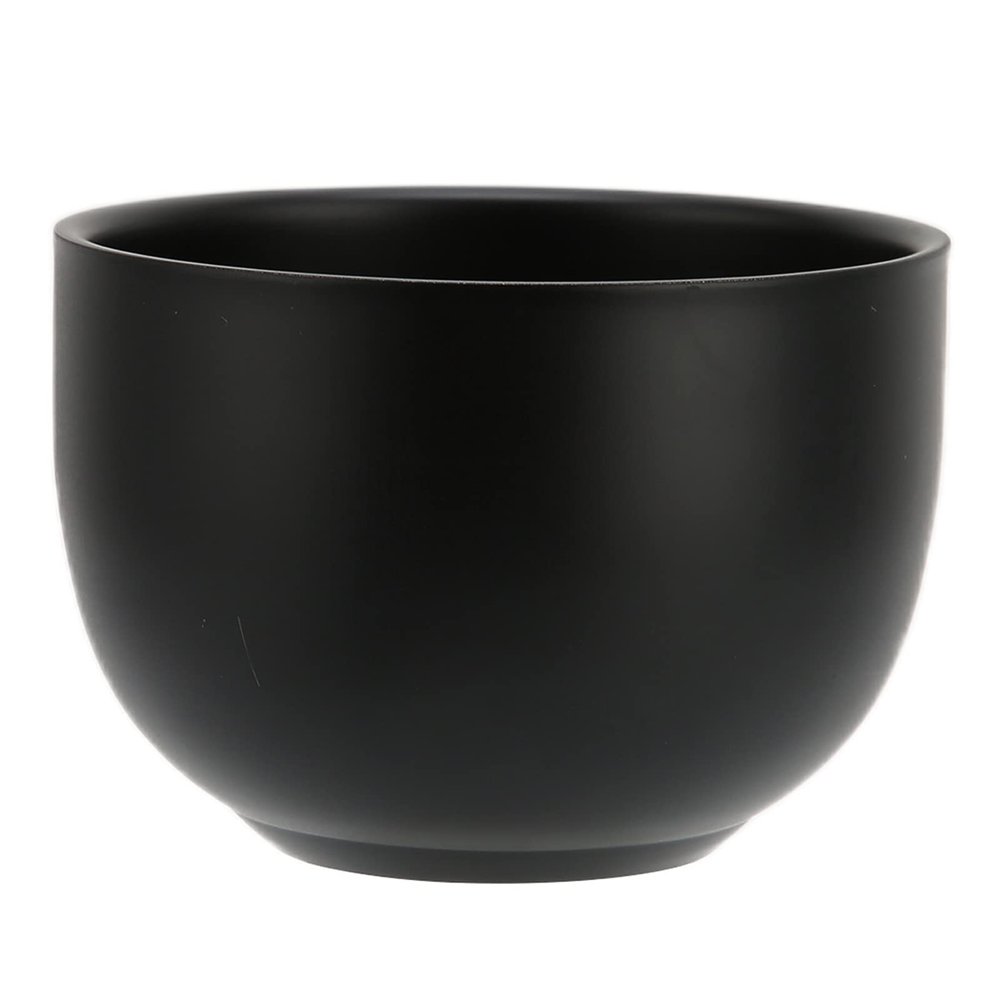 Agatige Shaving Soap Bowl for Men, Stainless Steel Shaving Foam Soap Mug Shaving Cup for Create Rich Shaving Cream and Keep Your Lather Warm (Black)