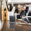Beaupretty Comfortable Neck Hair Cleaning Brush Ergonomic Sweeping Brush for Barbers and Hair Stylists Soft Bristles Practical and Easy to Clean view 4