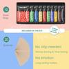 Hard Wax Beads for Coarse Hair Removal - 2.2 lb, 10 Pack Depilatory Wax Beans with Spatulas for Face, Eyebrow, Back, Chest, Bikini Areas, Legs - Refills for Any Wax Warmer view 3