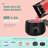 Hard Wax Beads for Coarse Hair Removal - 2.2 lb, 10 Pack Depilatory Wax Beans with Spatulas for Face, Eyebrow, Back, Chest, Bikini Areas, Legs - Refills for Any Wax Warmer view 4