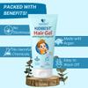HealthBest Kids Hair Styling Gel for Boys & Girls (Daily Use) with Non Toxic Organic Argan Oil, Drumstick Tree Oil & Kertine, Hair Growth, Damaged Hair, Tear, Paraben, SLS free, 50ml view 2