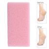 Foot Pumice Stone,Square Hard Dead Skin Remove Scrubber Professional Foot File Kit for Nail Tool Foot Scrubber Care (Pink) view 2