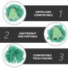 2Pcs Christmas Bath Loofah Santa Claus Xmas Tree Mesh Pouf Shower Sponge Body Scrubber Exfoliator for Bathroom Tools view 3