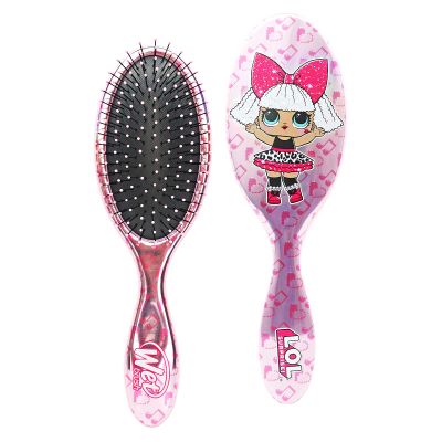 Wet Brush Lol Dolls Original Detangler , Diva, Ultra Soft IntelliFlex Bristles Glide Through Tangles with Ease, Pain Free Comb for Women, Men, Boys and Girls