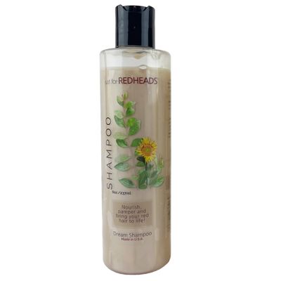 Just for Redheads Dream Shampoo and Leave In Conditioner - Complete Hair Care Products for Red Hair - Volumizing Shampoo and Conditioner Treatment, Natural or Red Dye Hair