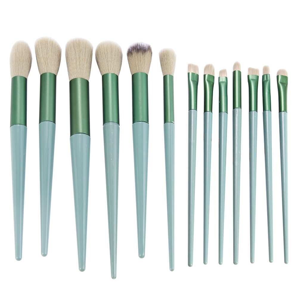 13Pcs Professional Makeup Brush Kit, Premium Synthetic Makeup Brush Set, Cosmetic Kit For Powder Eyeshadow Eyebrow Blending Blush Contour Concealer