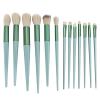 13Pcs Professional Makeup Brush Kit, Premium Synthetic Makeup Brush Set, Cosmetic Kit For Powder Eyeshadow Eyebrow Blending Blush Contour Concealer view 1