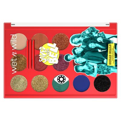 wet n wild Saved By The Bell Squad Goals Shadow Palette, Blendable Makeup Pigments, Shimmer, Matte, Sparkle Finishes,1114539