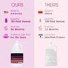 Professional Lash Shampoo for Extensions 1.05 Gallon Bulk (3.98L) + 50 Aftercare Cards & Pump Salon-Grade Eyelash Cleanser, Oil-Free Tangerine-Mango Scent, Made in North America Lash Wash Concentrate view 3