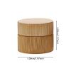 Healifty 2pcs Portable Refillable Cream Bottles Compact Makeup Storage Jars for Lotion Ointments and Personal Care Products for Travel and Toiletry Cases Each view 2