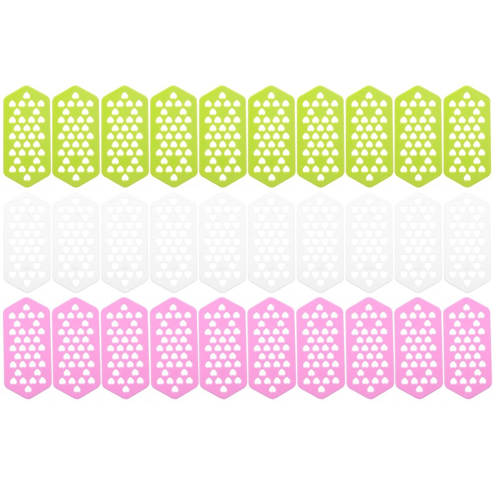 Beaupretty 30pcs Hair Curling Inserting Cards Isolating Boards for Hair Perming and Curling for and Salon Use