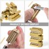FOMIYES Cosmetic Pencil Sharpener Eye Makeup Pencil Sharpener Microblading Pencil Sharpener Tip Thin Sharpening Tools for Peel Off Brow Eyebrow Pencils view 4