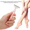 Anti-Slip Manual Remover for Women, Multipurpose Trimmer for Legs Arms Armpits, Portable Safety for Travel Grooming view 2