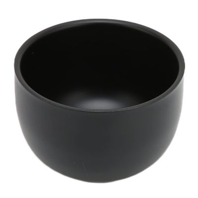 Shaving Soap Bowl With Lid, Shaving Bowl,Black Stainless Steel Shaving Bowl Men's Foam Cup,Slick Shaving Lather Bowl for Men Father's Day Gifts