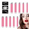 50 pcs Pink Disposable Microblading Blade #18 NANO Microblades 0.15mm Nano Needles Perfect for Hair Strokes Eyebrow Thinnest needles in Market (18 Slope) view 4