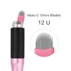 50 pcs Pink Disposable Microblading Blades Microblades 0.15mm Nano Needles Perfect for Hair Strokes Eyebrow Thinnest needles in Market (12U) view 2