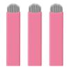 50 pcs Pink Disposable Microblading Blades Microblades 0.15mm Nano Needles Perfect for Hair Strokes Eyebrow Thinnest needles in Market (21U) view 1