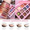 A Dolls Shadow 18 Rainbow Colors New Eyeshadow Palette Pigmented Multi Reflective Glitter Matte Shimmer Pressed Blending Eye Shadow Pallet view 2