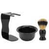 Beard Shaving Brush, LargeCapacity Bowl Shaving Brush Set for Birthday Men for Father's Day Gifts view 4