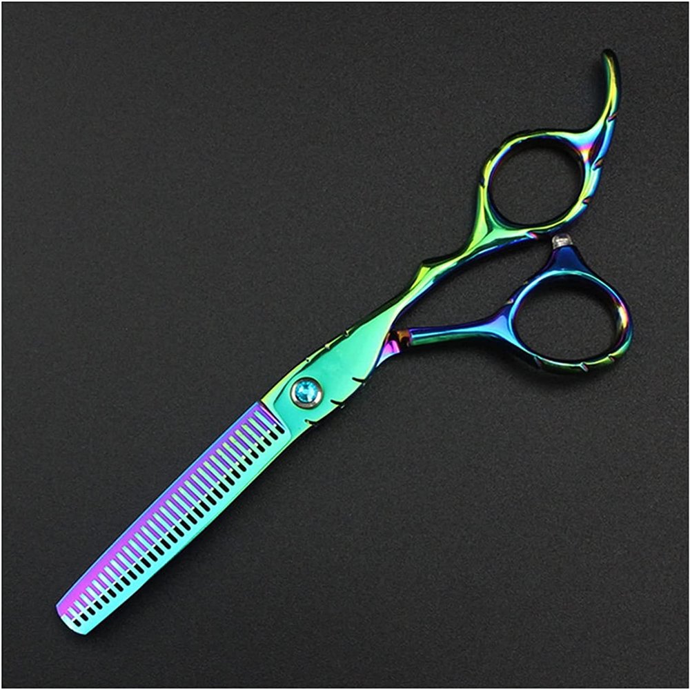 Hair cutting shears 6 Inch Hairdressing Scissors, Hairdressing Scissors, Thinning Hairdressing Scissors, Tooth Scissors, Hairdresser's Scissors For Senior Hairdressing Salon BY KKZY