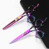 Hair Cutting Scissors, Haircut Scissors Hair Cutting Scissors Set Professional 6 Inches Barber Hairdressing Scissors Hair Cutting Thinning Hairdressing Shears Scissors for Salon Or Home Barber Scissor view 2