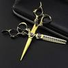 Hair Cutting Scissors, Haircut Scissors 6 Inch Professional Hair Scissors Hairdressing Set Barber Cutting Shears Child Men and Women Safety Use,Hair Cutting Scissor and Thinning Shear Barber Scissors view 1