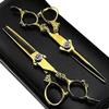 Hair Cutting Scissors, Haircut Scissors 6 Inch Professional Hair Scissors Hairdressing Set Barber Cutting Shears Child Men and Women Safety Use,Hair Cutting Scissor and Thinning Shear Barber Scissors view 2
