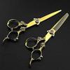 Hair Cutting Scissors, Haircut Scissors 6 Inch Professional Hair Scissors Hairdressing Set Barber Cutting Shears Child Men and Women Safety Use,Hair Cutting Scissor and Thinning Shear Barber Scissors view 3