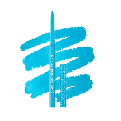 ColourPop Crme Gel Waterproof Eyeliner - 18HR Wear, Ultra-Pigmented Eyeliner Pencil with Matte & Metallic Finishes - Smudge-Proof, Vegan & Cruelty-Free - Crystal Crush (0.01 oz)