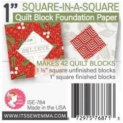 1 in Square in a Square Foundation Paper